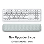 Keyboard Mouse Wrist Rest Pad Memory Foam Hand Rest Support Support Ergonomic Wrist Cushion Pad Memory Foam For Notebook Laptops