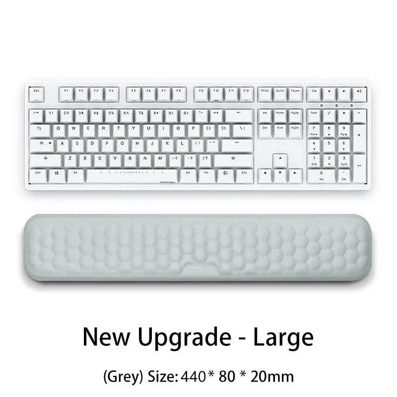 Keyboard Mouse Wrist Rest Pad Memory Foam Hand Rest Support Support Ergonomic Wrist Cushion Pad Memory Foam For Notebook Laptops