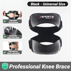 Patella Knee Brace Pro For Meniscus Adjustable Orthopedic Compression Patellar Tendon Support Strap With Pads Pain