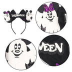 2026 Latest Fashion Ear Headband Sequin Bows For Girl Adult Kids Halloween Party Cosplay Hair Accessories Princess Hairband