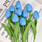 3/5/10/15/20pcs Tulips Artificial Flowers Real Touch Flower Bouquet Tulips Fake Flower for Wedding Home Decoration