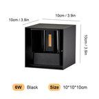 Aluminum LED Wall Lamp Outdoor Waterproof IP65 Interior Wall Light 12W24W Porch Garden Lights Living Room Street Stairs Lighting