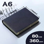 Notebooks A6 360P Lined/Blank Page Diary Planner Journal Notepad Stationery For Office School Supplies Bullet Sketch Agenda 2025