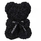 2026 Artificial Flower Eternal Rose Teddy Bear for 520 Mom Mother's Day Birthday Valentine's Day Anniversary Gifts & Decorations
