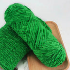 95g Chenille Soft Velvet Yarn Blended Knitting Wool Crochet Handmade Scarf Coat Baby Blanket And Hat
