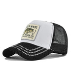 High Quality Fishing Embroidery Baseball Cap for Men Women Outdoor Fishing Snapback Mesh Hat Breathable Sunshade Dad Trucker Hat