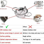 Stainless Steel Dumpling Maker Press for Ravioli and Pastry Tool