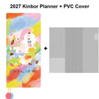 Kinbor 2027 Pocket Weekly Planner Notebook Limited Edition Week Journal Notebook Monthly Yearly Planning Book Travel Recording