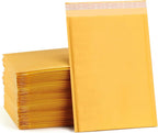 Kraft Bubble Mailers  Self Seal Adhesive Shipping Bags, Cushioning Padded Envelopes for Shipping, Mailing, Packaging