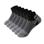 6/12 Pairs Colorful Men's Low Tub Socks Fashion Comfortable Autumn Classic Black Business Sock High-quality Men's Short Socks