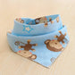 Soft Cotton Bandana for Dogs - Christmas Dog Neckerchief