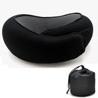 Travel Neck Pillow – U-Shaped Memory Foam Snail Style Neck Support