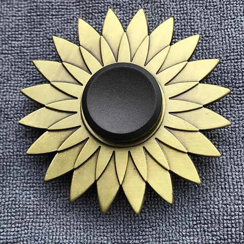 New Bronze Metal Alloy Fidget Spinner R188 Mute Bearing Hand Spinner Fingertip Gyro Stress Relief Toys For Kids Adult