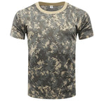 Quick Dry T-shirt Man Tops Forest Camouflage Graphic T Shirt For Men Clothing Gym Fitness Tee Shirts Casual Comfort Tee Shirts