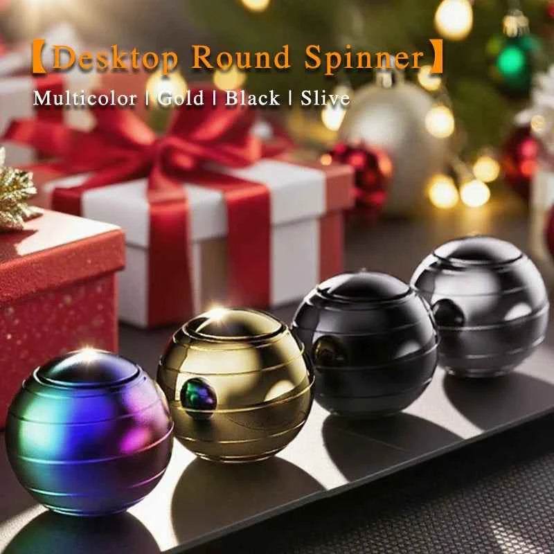 Premium Metal EDC Spinners Fidget Toys for Adult Stress Relief Focus Durable Smooth-Bearing Desktop Toys for Office & Anxiety