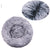 Round Plush Pet Bed for Large & Medium Dogs – Super Soft Cat Bed, Cozy Winter Warm Sleeping House