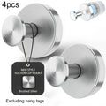 Vacuum Suction Cup Hooks Punch Free Bath Sucker Hook Wall Hook Hanger Glass Kitchen Bathroom Hooks for Towel Handbag