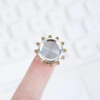 Mini Metal Gear Fidget Spinner Gyroscope Stress Relief EDC Toy