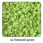 100Pcs DIY Bricks Parts 3024 1x1 Plate Educational Tech Construction Assmble Compatible Block Parts Toys for Child Kids