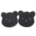 4PCS Bear Shape Laundry Balls Lint Catcher Reusable Pet Hair Remover Cleaning Sponge for Clothes Sofa Cat Dog Home House