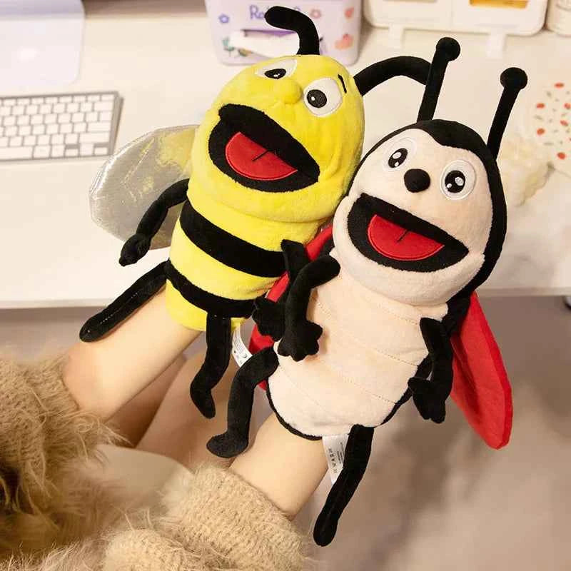 Insect Plush Hand Puppet Storytelling Toy for Kids