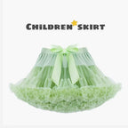 Children's Skirt Baby Girls Tutu Skirt Fluffy Children Ballet Kids Pettiskirt Baby Girl Skirts Princess Tulle Party Dance Skirts