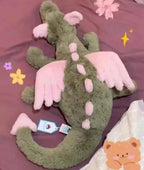 55cm  Gift Matcha Dragon And Purple Dragon Keychain Plush Toy Cute And Soothing Companion Plush Toy Holiday Gifts S Ss