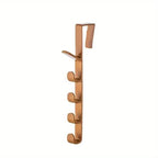 Over the Door Clothes Hanging Rack – Plastic Door Storage Organizer
