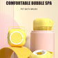 Dog Bathing Brush Pet Massage Brush Shampoo Dispenser Soft Silicone Brush Rubber Bristle for Dogs and Cats Shower Grooming Tool - WTN Essentials 