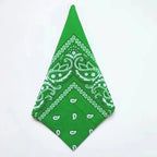 1/4/9pcs Men Women Bandana Hairband Cowboy Mens Biker Sports Headwear Wrist Hairwrap Single Sided Head Wrap Scarf Paisley