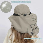 Waterproof Wide Brim Sun Hat for Hiking and Outdoor Adventures