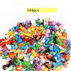 Pokemon Mini Figures Set 24–144PCS – Pikachu Anime Toy Collection