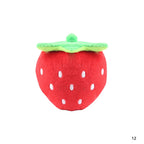 1Pc Pet Toys Fruit Animals Cartoon Dog Toy Stuffed Squeaking Cute Plush Puzzle for Dogs Cat Chew Squeaker Squeaky Toy