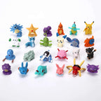 Pokemon Mini Figures Set 24–144PCS – Pikachu Anime Toy Collection