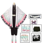 Kochou Shinobu Anime Cosplay Costume with - Wig Set