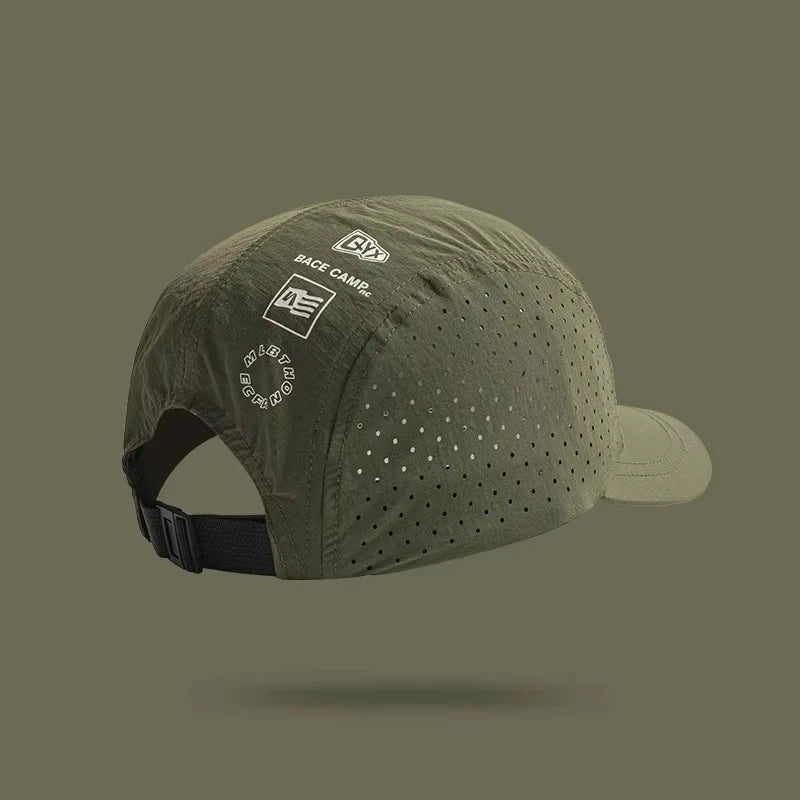 1pc unisex Breathable Unisex Baseball Cap,Outdoor windproof Camping Breathable Golfcap for Sun Protection Quick drying HikingHat