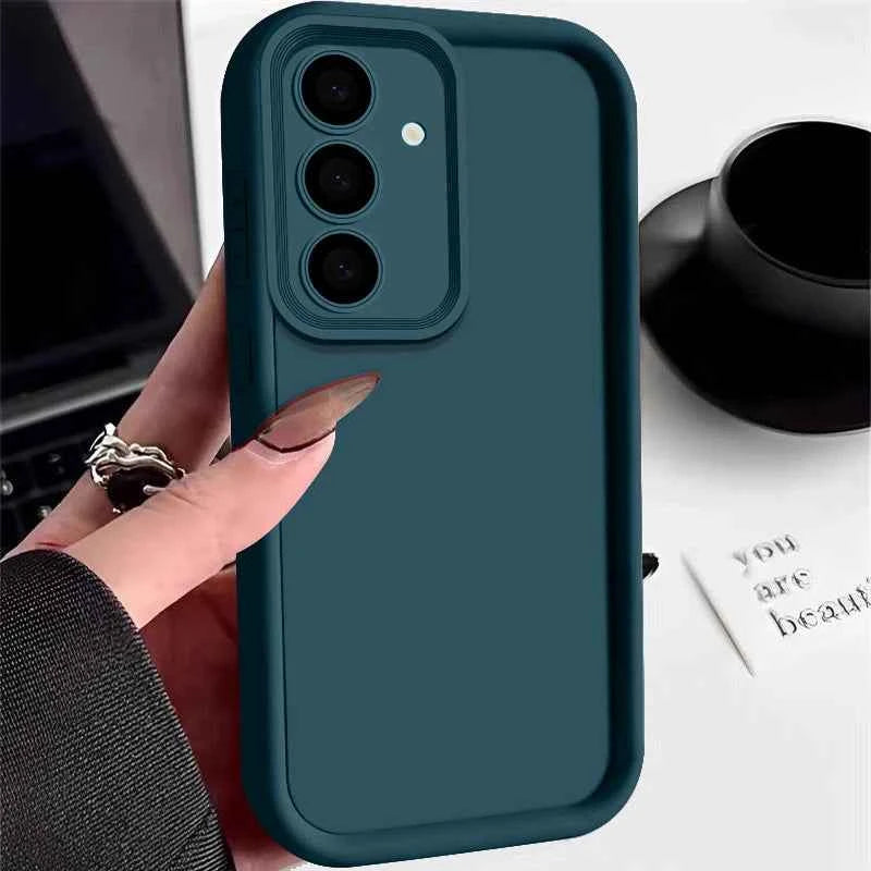 Soft TPU Case For Samsung Galaxy A56 A55 A54 A53 A35 A15 A16 A25 5G S24 S26 S25 Ultra S23 FE Candy Color Silicone Phone Cover