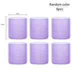 Hair Rollers Self Grip Hook Hair Curlers Heatless Roller Salon Dressing Curlers Jumbo Size Sticky Hair Styling Tools