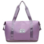 UNIXINU Carry On Travel Duffle Bag Nylon Waterproof Sports Gym Tote Bags for Women Large Capacity Storage Luggage Handbag