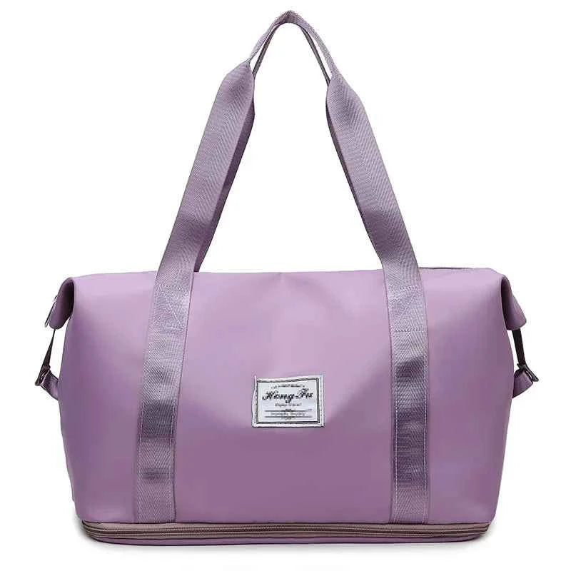 UNIXINU Carry On Travel Duffle Bag Nylon Waterproof Sports Gym Tote Bags for Women Large Capacity Storage Luggage Handbag