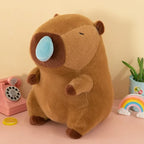 12-32cm Capybara Plush Simulation Capibara Anime Fluffty Toy Cute Doll Stuffed Animals Soft Doll Plush Children Christmas Gift