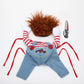 Halloween Dog Costumes Funny Pet Clothes Adjustable Dog Cosplay Costume Sets Novelty Clothing For Medium Large Dogs Bulldog Pug - WTN Essentials 