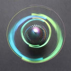 Magic Fidget Spinner with Hypnotic Light Patterns, Stress Relief & Focus Tool for All Ages, Cool Halloween Christmas Gift Idea