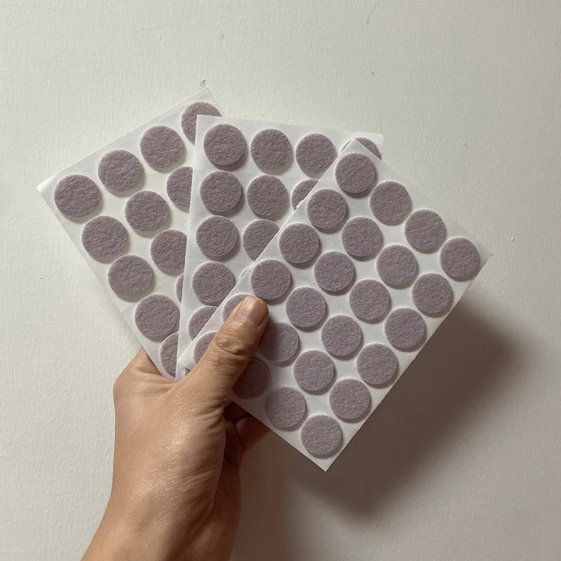 Thickened Self-adhesive Felt Chair Leg Pads Anti Slip Scratch Resistant Noise Resistant Floor Furniture Protection Pads Gaskets