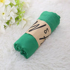 Fashion Korean Scarf Women Luxury Spring Winter Solid Color Hijabs For Woman Shawls Wraps Pashmina Bandana Scarves Wedding Gift