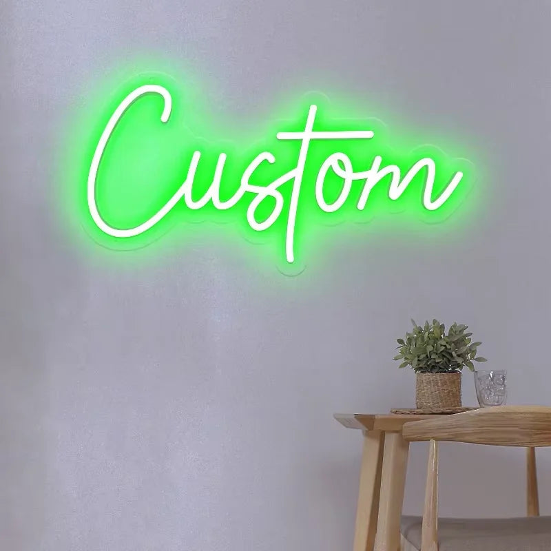 Custom Neon Sign Led Name Light for Kids Name Custom Signs Teenage Gift Led Neon Sign for Wall Decor Bedroom Decor Personalized