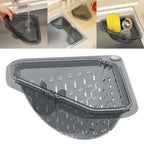 Magnetic Triangle Sink Strainer Basket – Kitchen Food Waste Filter