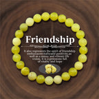 8mm Natural Stone Beaded Bracelets For Women Men Bring Wealth Love Energy Protection Crystal Beads Bracelets Meditation Jewelry