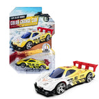 1:64 Magic Color Changing Racing Car Model Temperature Sensitive Inertia Pull Back Cars Toys Crash-Resistant Durable Boys Gift