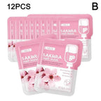 1/5/10PCs Bio Collagen Face Mask Shrink Pores Deep Hydrating Overnight Mask Moisturizing Refreshing Brightening Face Skin Care